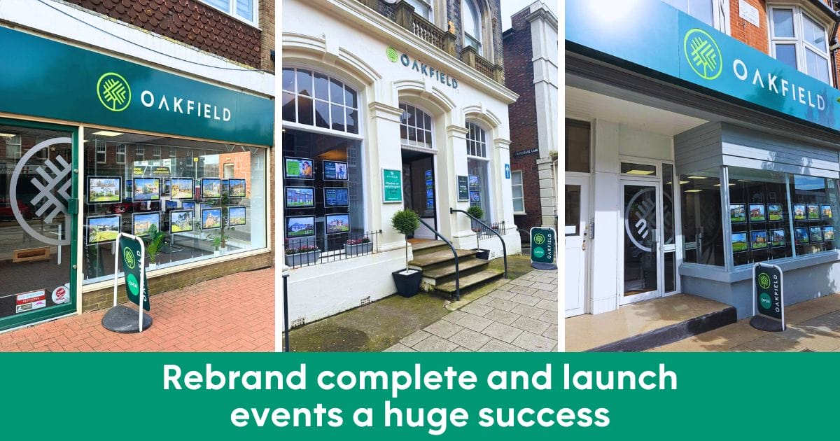 Oakfield rebrand complete and launch events a huge success!